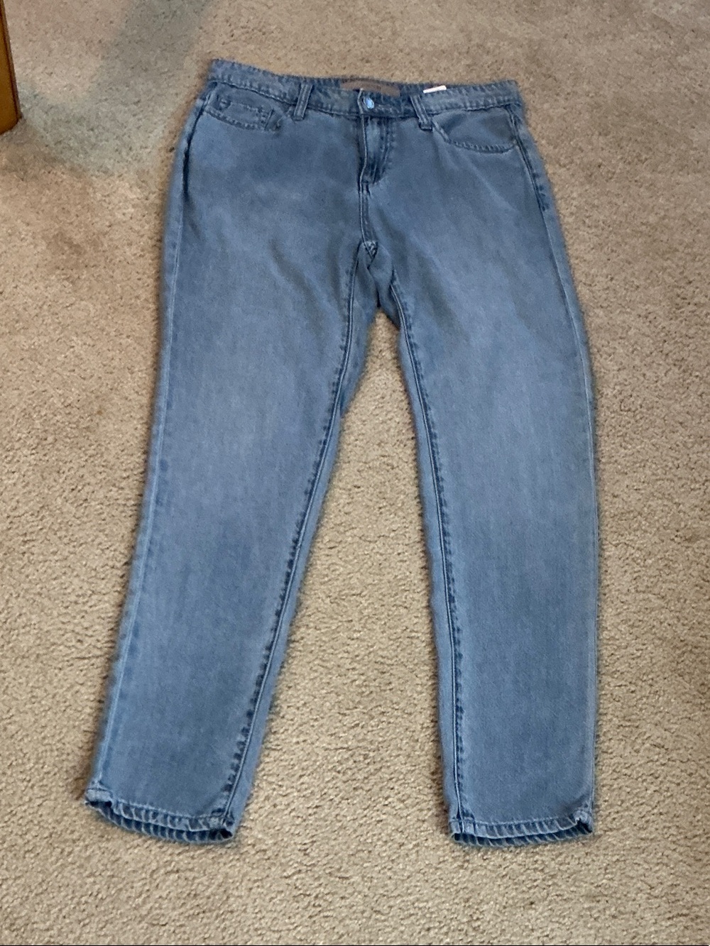 Joe's Jeans Straight Leg Jeans in Light Blue Wash